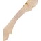 Ekena Millwork 3 1/2"W x 34"D x 40"H Olympic Smooth Knee Brace, Douglas Fir BRC04X34X40OLY00SDF - alternate 4